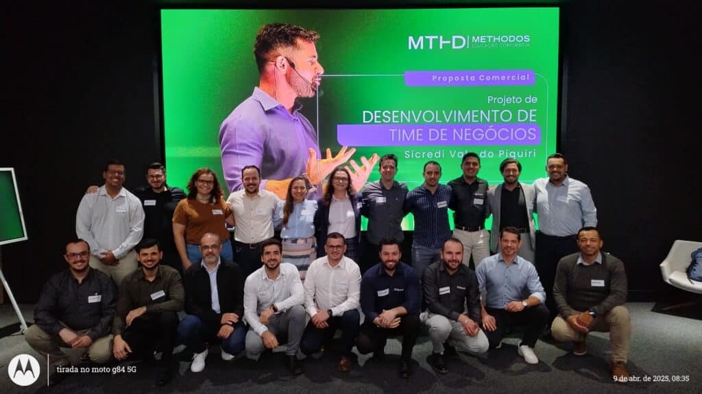 Treinamento de equipe comercial