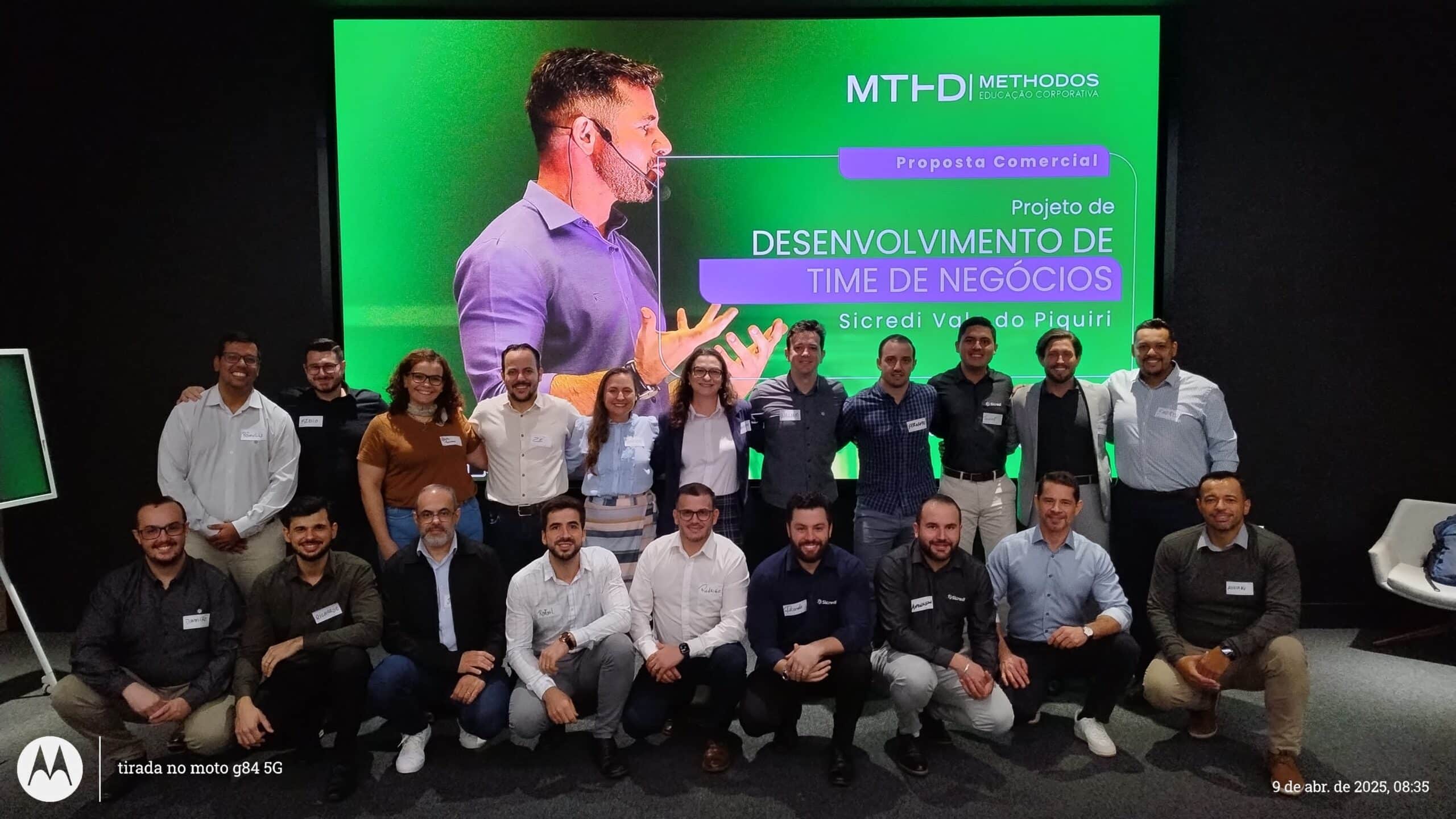 Treinamento de equipe comercial